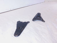 92-93 BMW K1100LT K1100RS Left/Right Footrest Foot Peg Mount Bracket Stay Plates - C3 Cycle