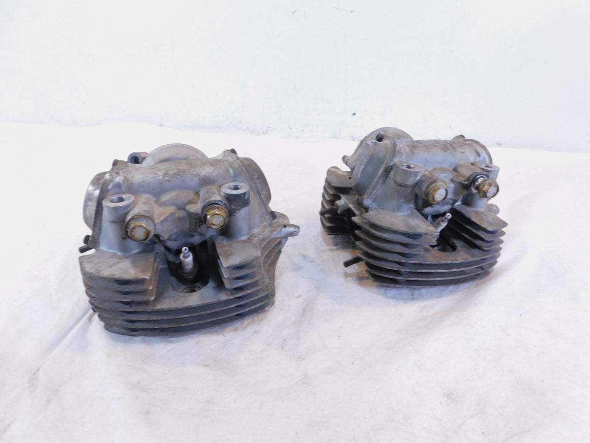1981-1983 Yamaha Virago 750 XV750 Front Rear Cylinder Heads w/ Valves & Camshaft - C3 Cycle