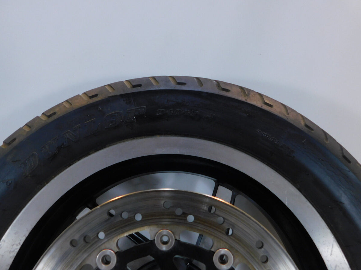 2000 00 Victory Standard V92 Cruiser Cast 5-Spoke Front Wheel Rim & Brake Rotor - C3 Cycle