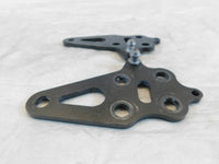 Pair Black 2008-2016 Polaris Victory Vision Engine Motor Mount Rear Brackets - C3 Cycle