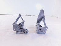 98-04 BMW R1100S R1100 S Silver Left/Right Front Footrest Foot Peg & Brackets - C3 Cycle
