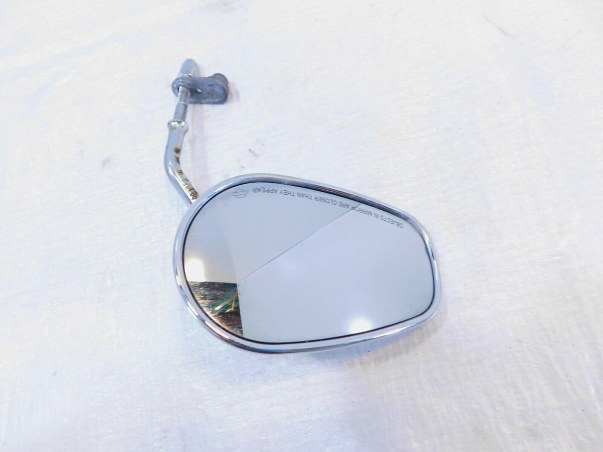 Harley Dyna Sportster Softail FXR & Sportster Front Left Chrome Rear View Mirror - C3 Cycle