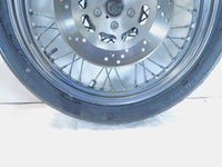 Harley Davidson XLH Sportster 883 1000 & 1200 19" Spoked Front Wheel Rim Rotor - C3 Cycle