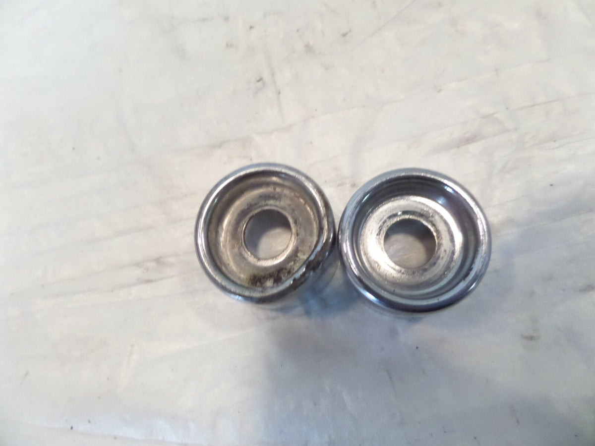Harley Davidson Sportster 883 & 1200 Rear Shock Absorber Upper Mount Bolt Covers - C3 Cycle