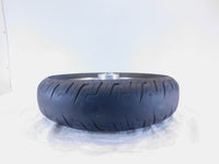 Harley Davidson Sportster 883 & 1200 Laced Rear Wheel Rim & Tire & Rotor - Bent - C3 Cycle