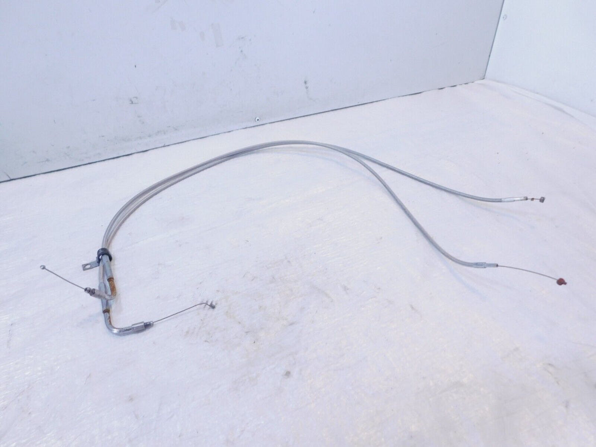 Harley Davidson Softail EVO Heritage Classic & Fat Boy Throttle Cable Lines - C3 Cycle