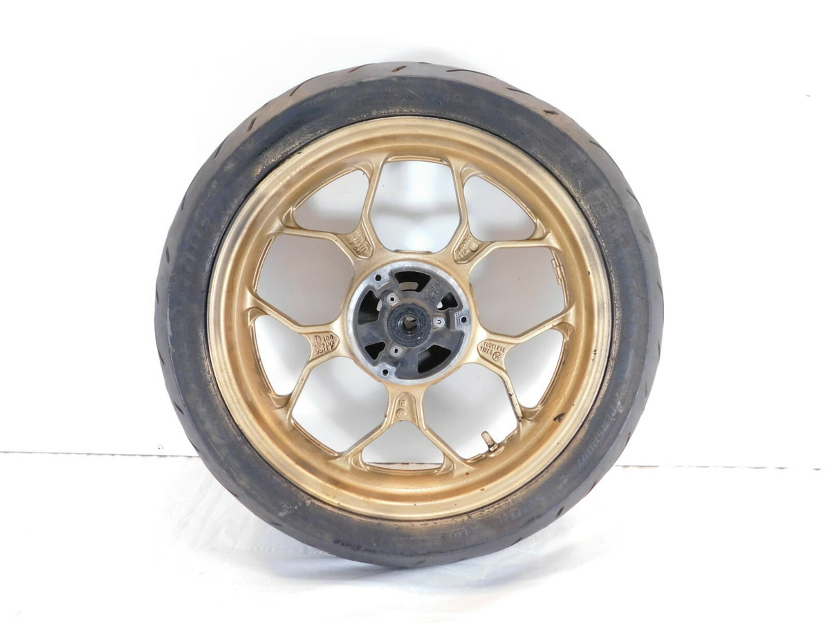 2019 19 & 2020 20 Yamaha YZFR3 YZF R3 Gold Rear Back Wheel Rim - 17"x4" - C3 Cycle