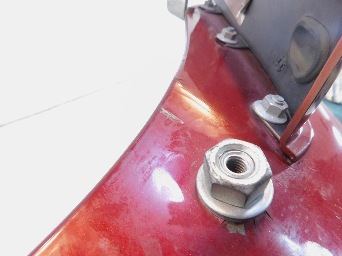 2009-2013 Harley Davidson Touring Street Glide Red Rear Wheel Cover Fender - C3 Cycle