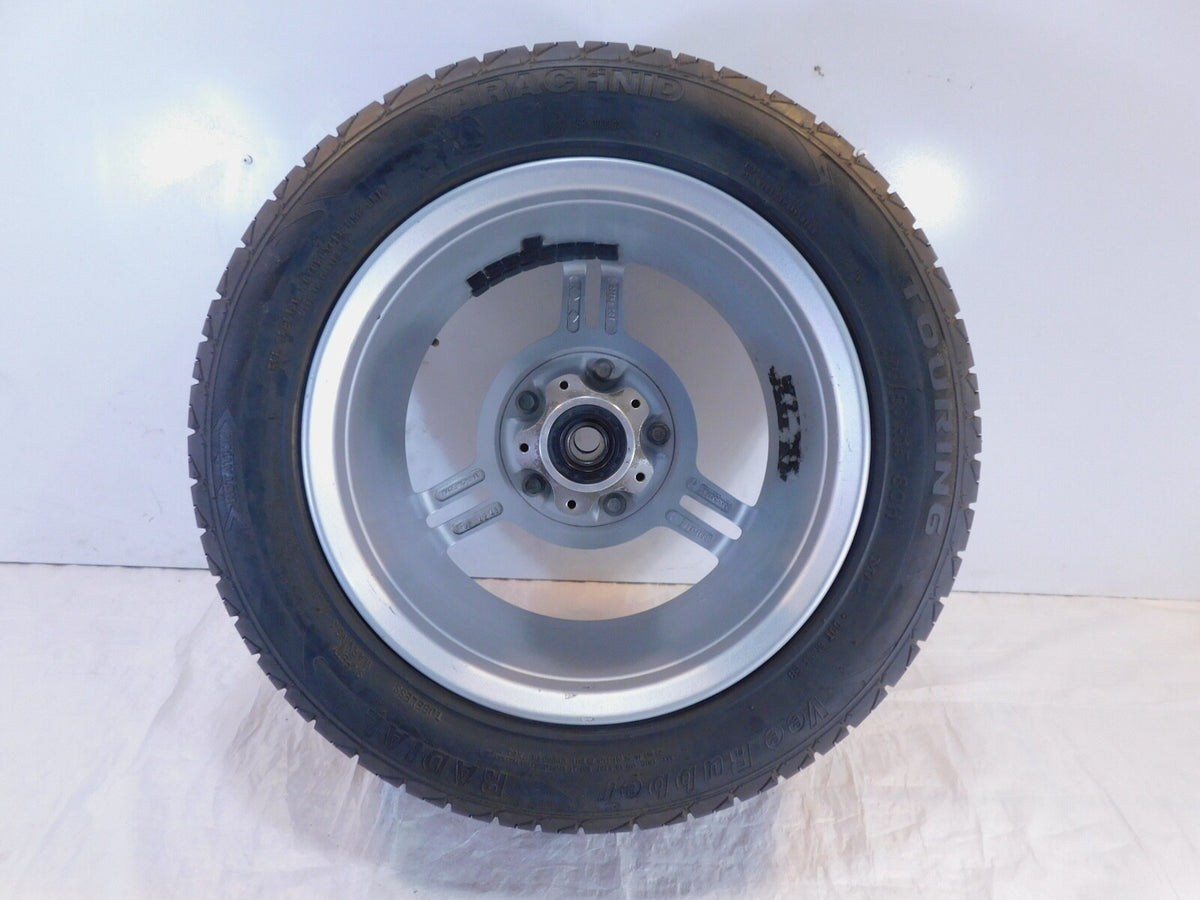 2008 08 Can-Am Spyder GS Roadster 990 SE5 Silver Rear Wheel Rim & Tire -15" x 7" - C3 Cycle