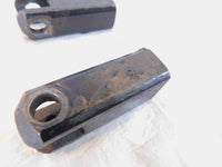 Harley Davidson Sportster 883 1200 Black Rear Passenger Footpeg Footrest Bracket - C3 Cycle