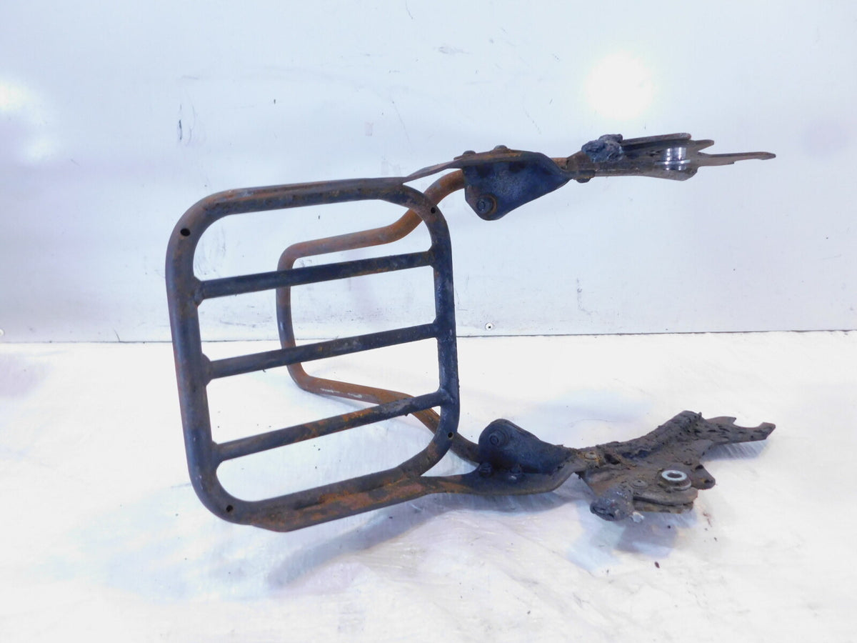 18-24 Harley Davidson Softail Rear Passenger Sissybar Backrest w/ Luggage Rack - C3 Cycle