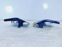 1987-2003 Suzuki Intruder VS1400 Blue Front Left/Right Frame Neck Cover Panels - C3 Cycle
