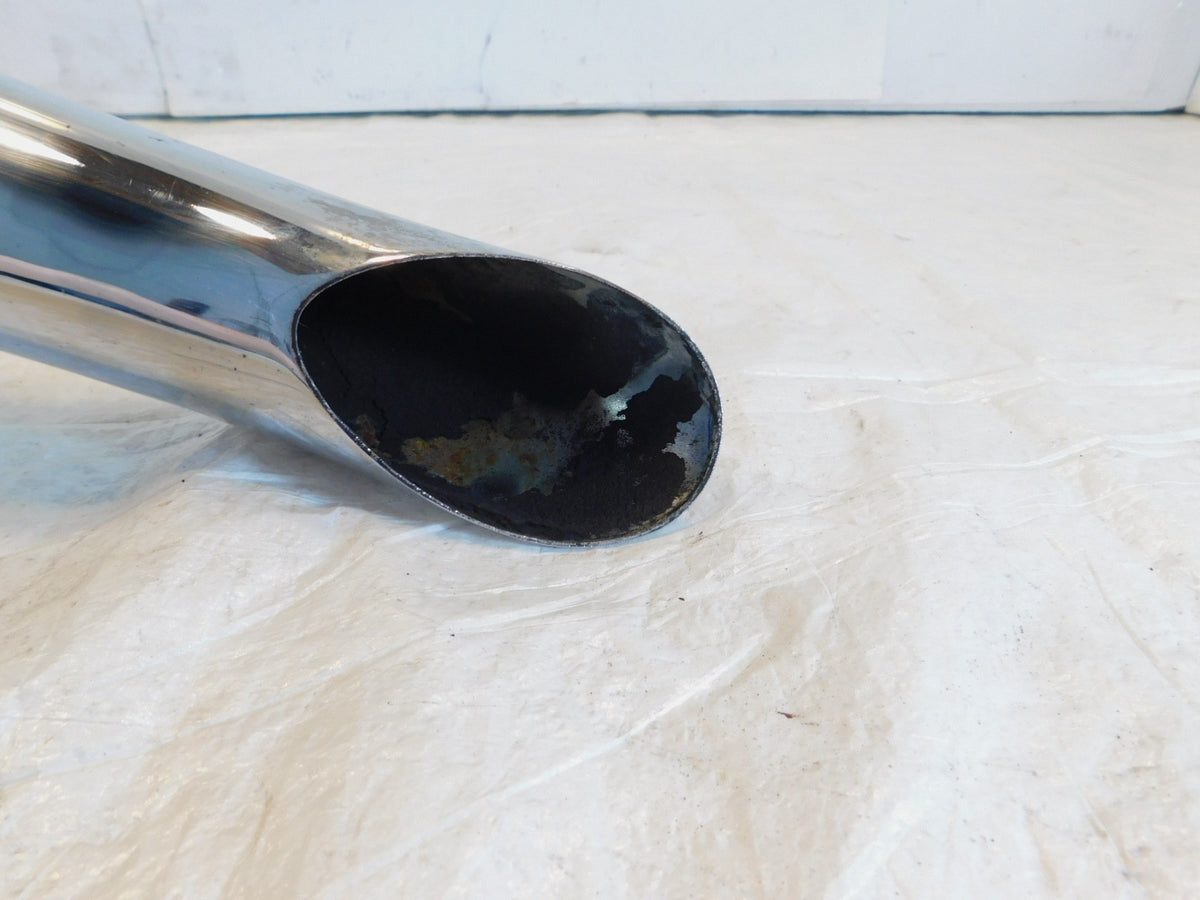 1973 Harley Davidson Sportster 900 & 1000 Chrome Exhaust System Pipes & Mufflers - C3 Cycle