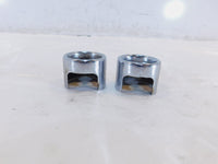 Harley Davidson Sportster 883 & 1200 Chrome Rear Shock Absorber Top Bolt Covers - C3 Cycle