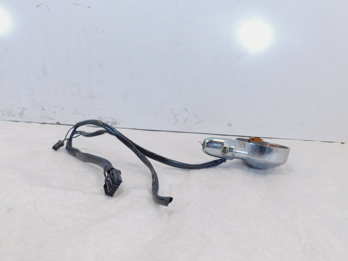 Harley Touring Softail Road King Electra Glide Front Turn Signal Indicator Light - C3 Cycle