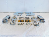 Harley Electra Glide Chrome Left & Right Front Wheel Rotor & Caliper Dress Kit - C3 Cycle