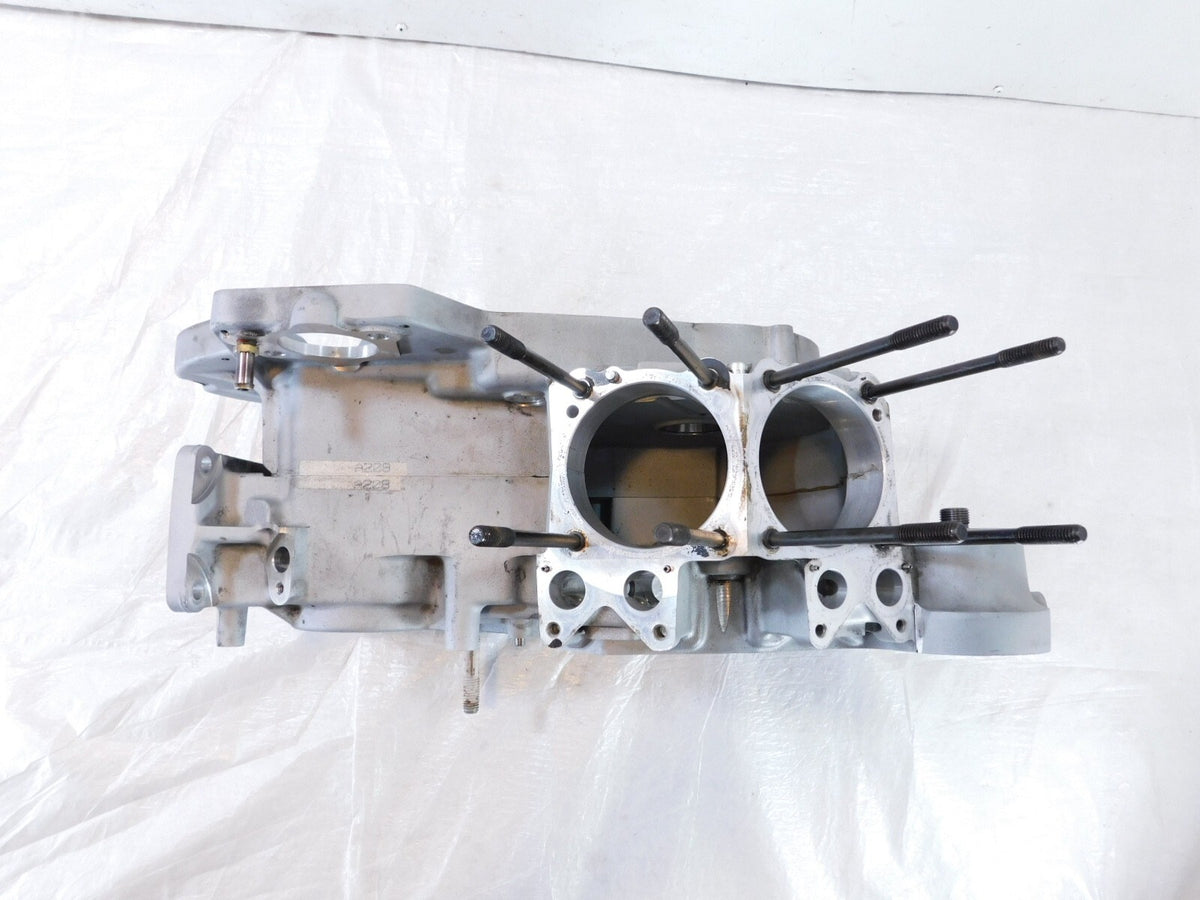 Harley Davidson Sportster 883 & 1200 Silver Crankcase Cases Engine Motor Block - C3 Cycle