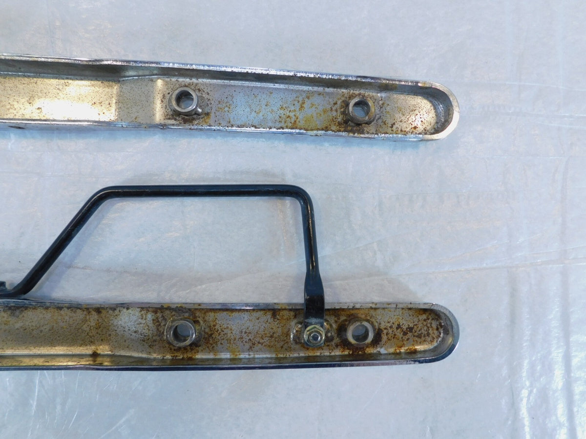 Honda Shadow 1100 VT1100 VT1100C Sabre Chrome Rear Fender Support Mount Brackets - C3 Cycle