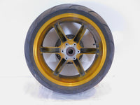 Buell XB9R XB12R Firebolt & Lightning & 1125R Gold Rear Wheel Rim & Tire - C3 Cycle