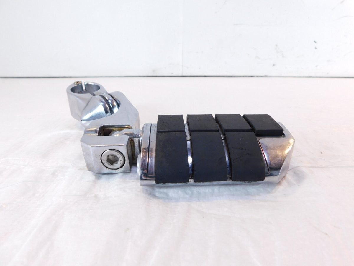 Harley Davidson FXR Dyna Sportster & Softail ISO Black Footpeg Footrest Pegs
