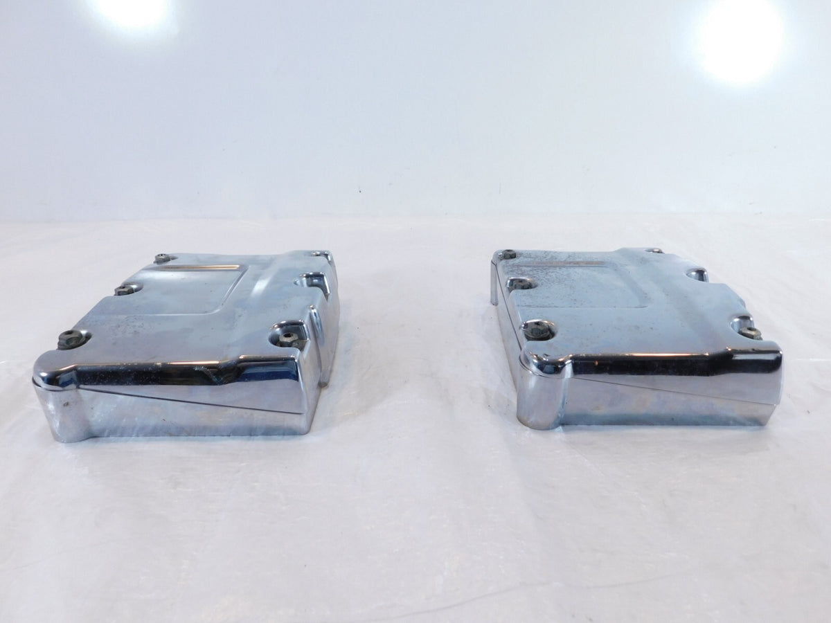 Harley Davidson Touring Dyna & Softail Chrome Cylinder Head Top Rocker Boxes - C3 Cycle