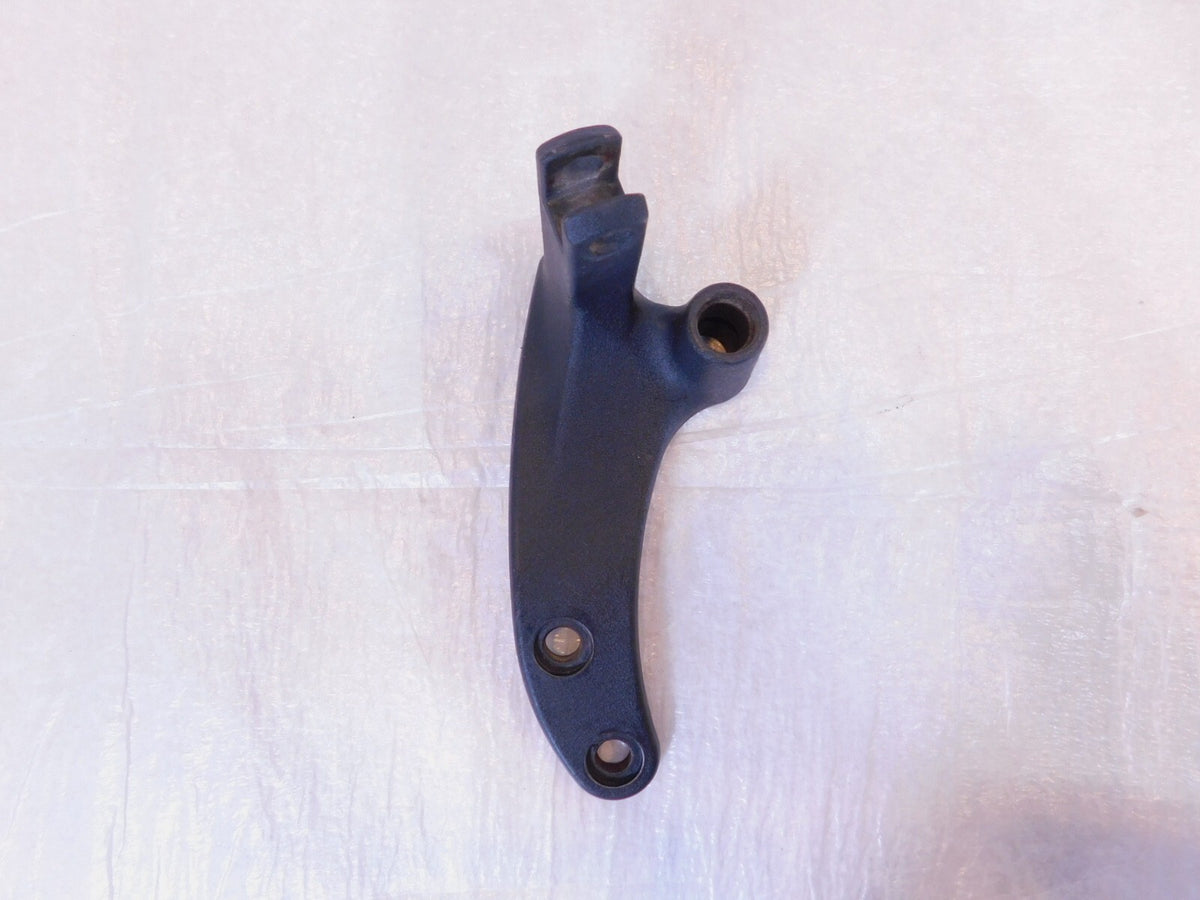 Harley Davidson Dyna Wide Glide Black Left Forward Controls Mount Bracket -Bent - C3 Cycle