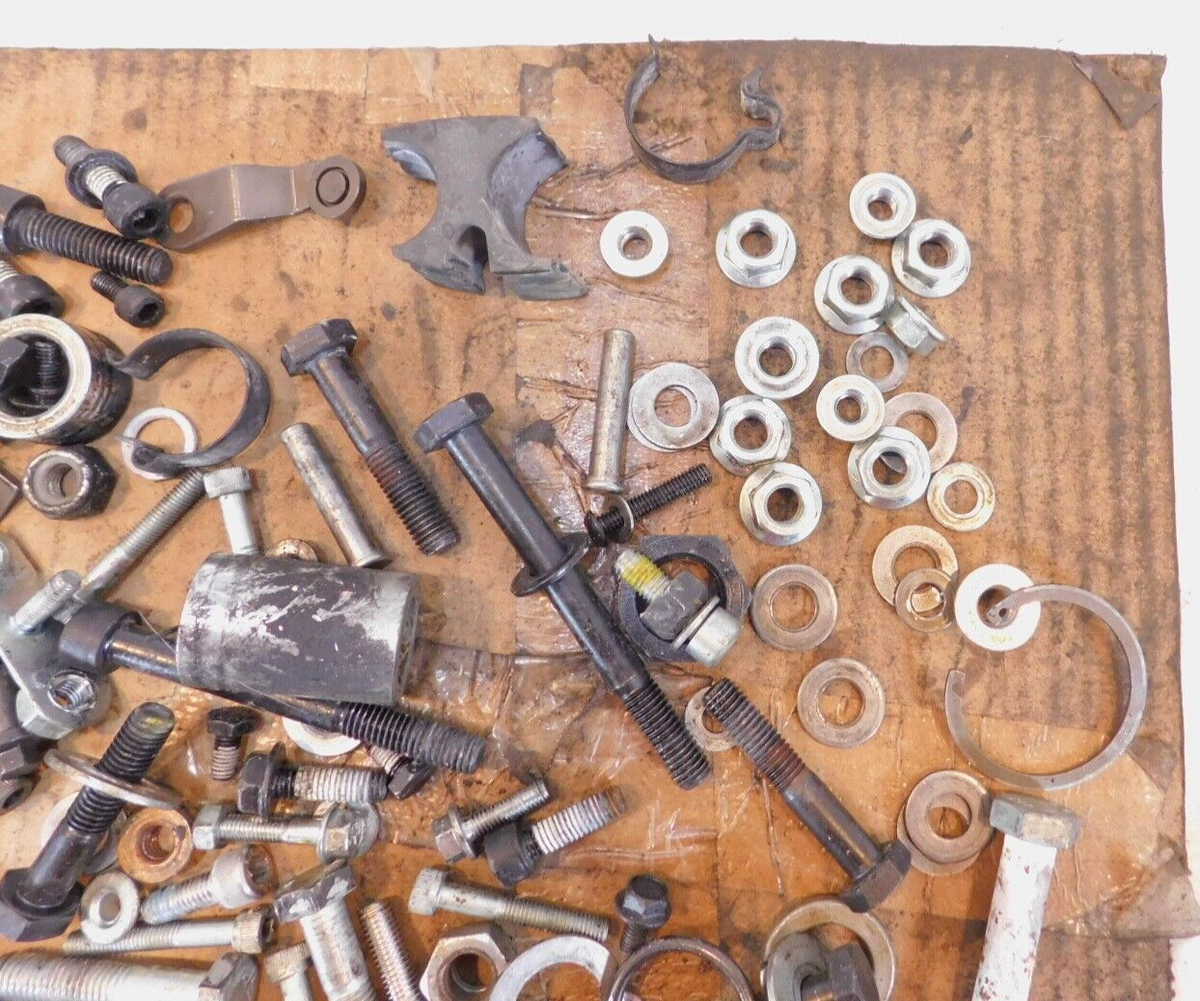 2005 05 Victory Vegas Misc Hardware Nuts Bolts Brackets Washers Parts Box Lot - C3 Cycle