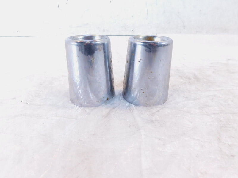 Harley Dyna Wide & Super Glide Low Rider Chrome Rear Shock Absorber Bolt Covers