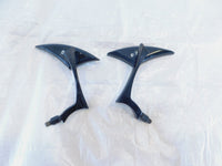 Honda Shadow 1100 VT1100 VT1100C Spirit & Sabre Black Rear View Mirrors - C3 Cycle