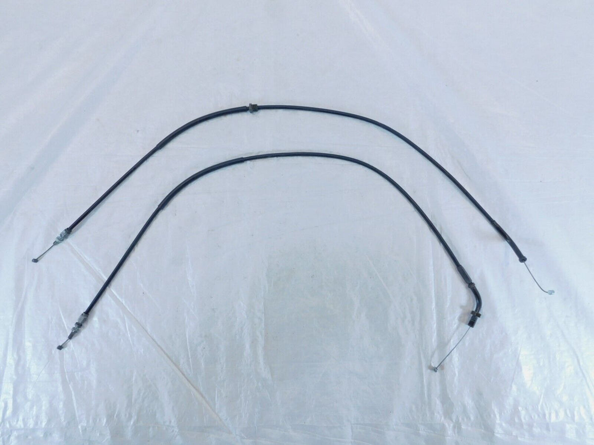 2002-09 Honda Interceptor VFR800 VFR800A ABS Handlebar Throttle Cable Line Wires - C3 Cycle