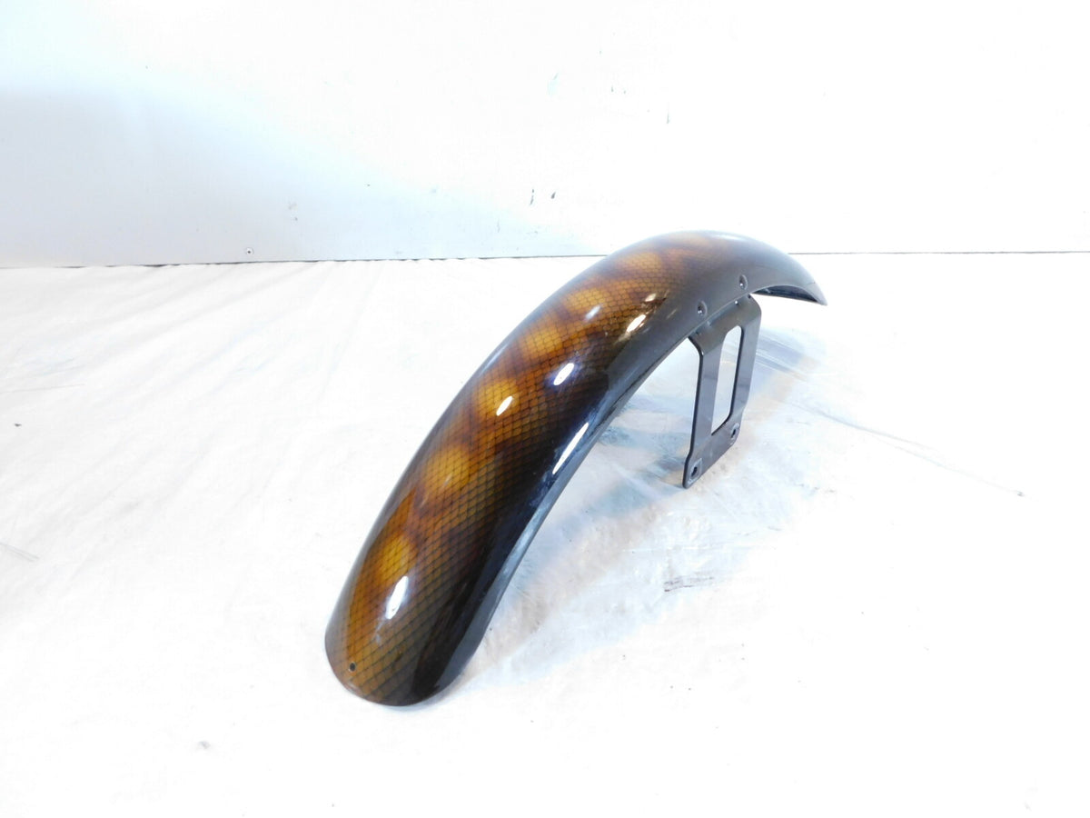 Harley Davidson Sportster 883 & 1200 Snake Skin Front Wheel Cover Fender - C3 Cycle