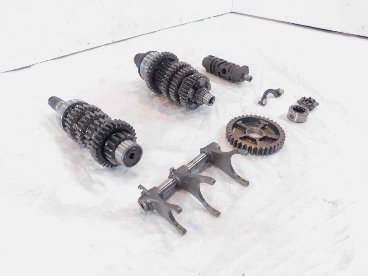 02-09 Honda Interceptor VFR800 Transmission Gears w/ Shift Forks & Starter Gears - C3 Cycle