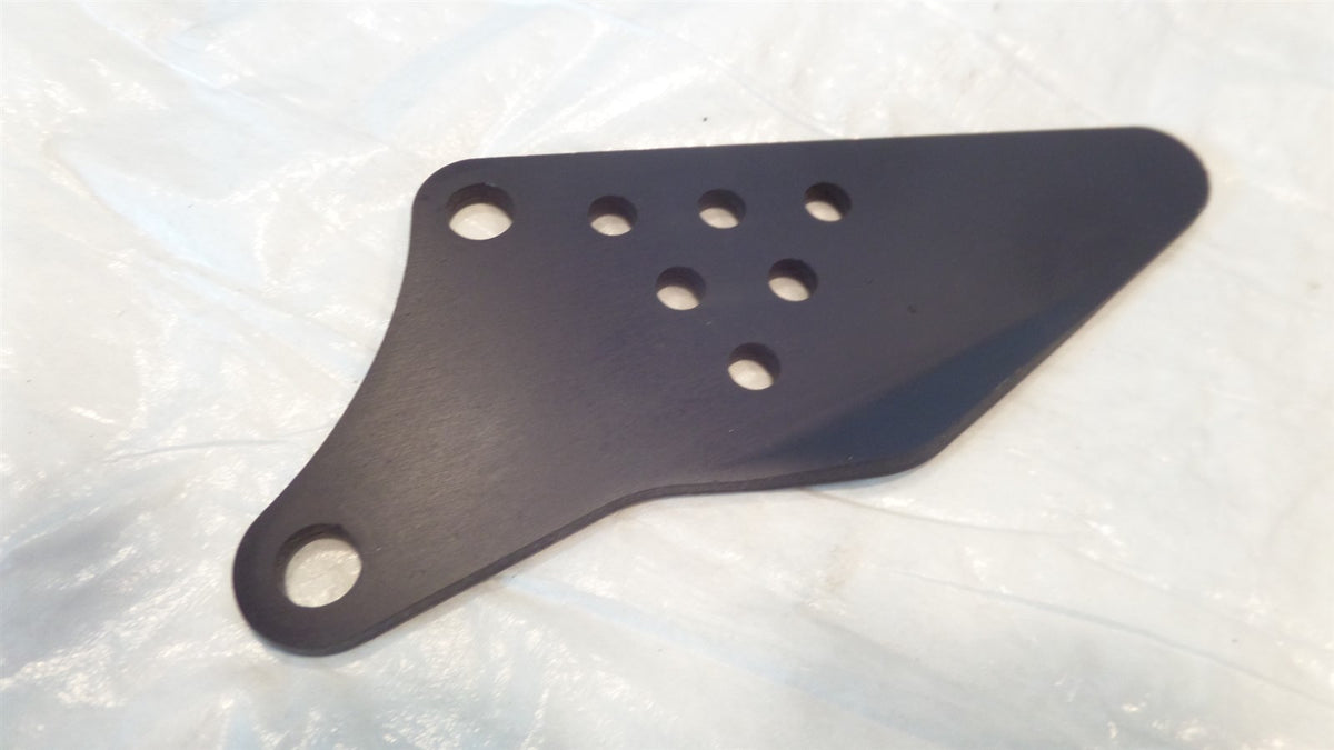 2008 Kawasaki Ninja ZX-6R ZX-600 Front Right Foot Peg Footrest Guard Bracket - C3 Cycle