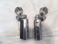 Harley Road King Electra Glide & Street Glide Highway Peg Mount Clamps w/ Pegs - C3 Cycle