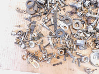1989 89 Yamaha Virago 1100 XV1100 Misc Nut Bolt Bracket Hardware Parts Box Lot - C3 Cycle