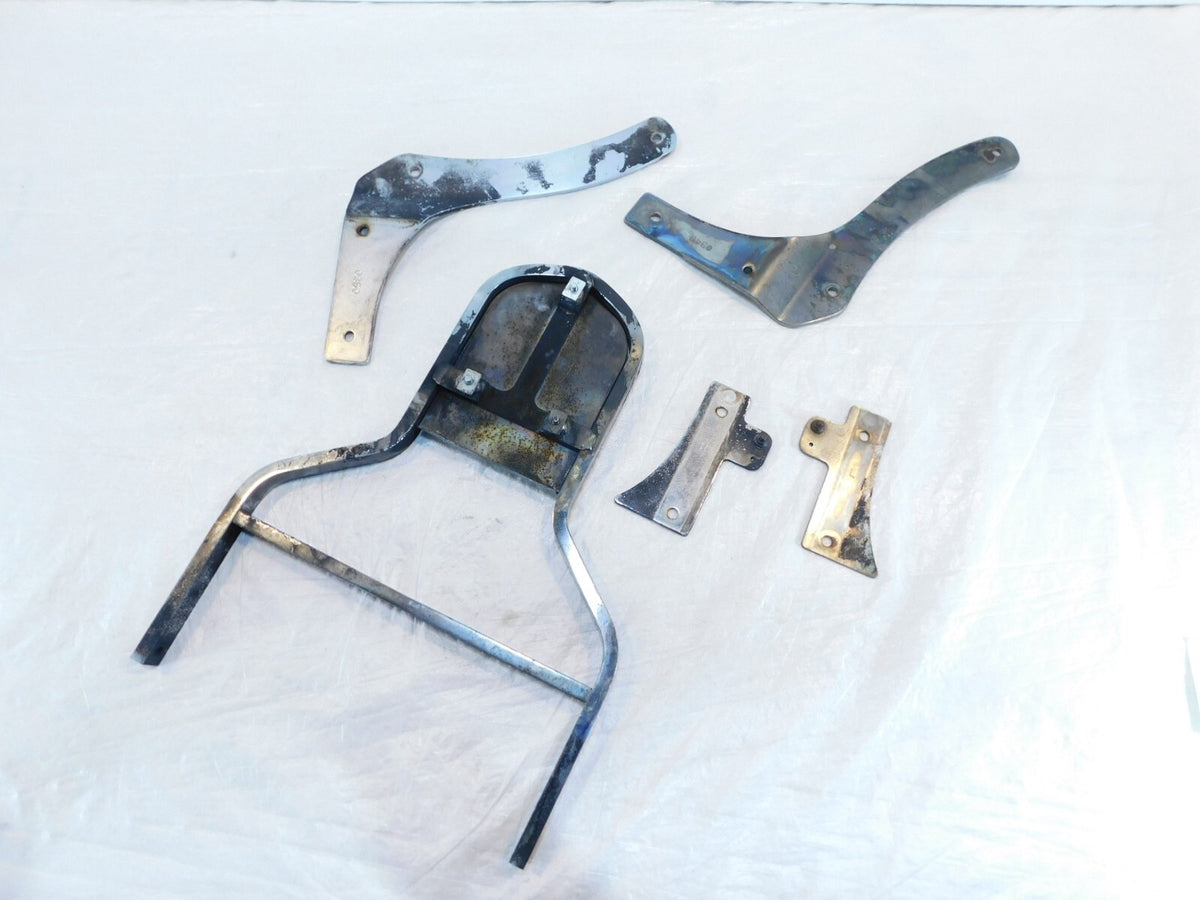 06-10 Kawasaki Vulcan 900 VN900 Classic LT Sissybar Backrest Upright & Brackets - C3 Cycle