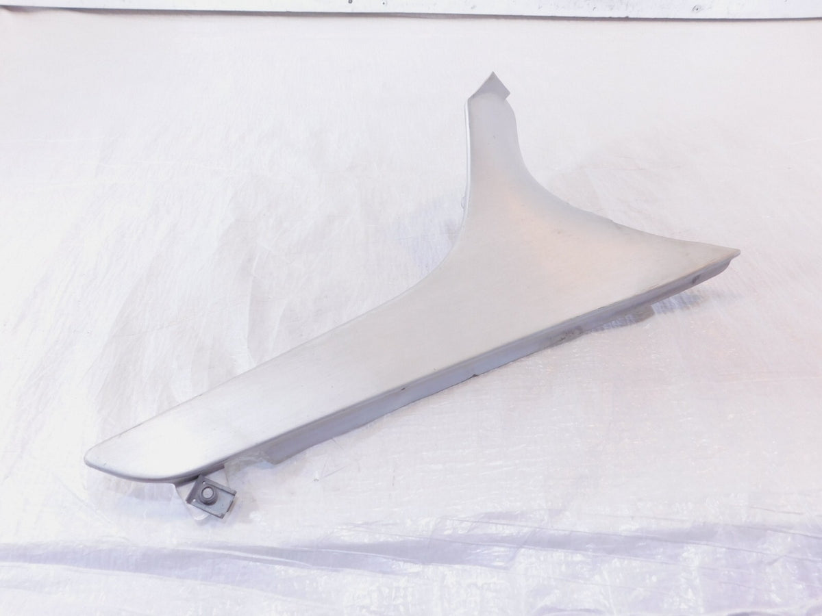 2008 2009 2010 Victory Vision Brushed Aluminum Left Saddlebag Side Cover Fairing - C3 Cycle