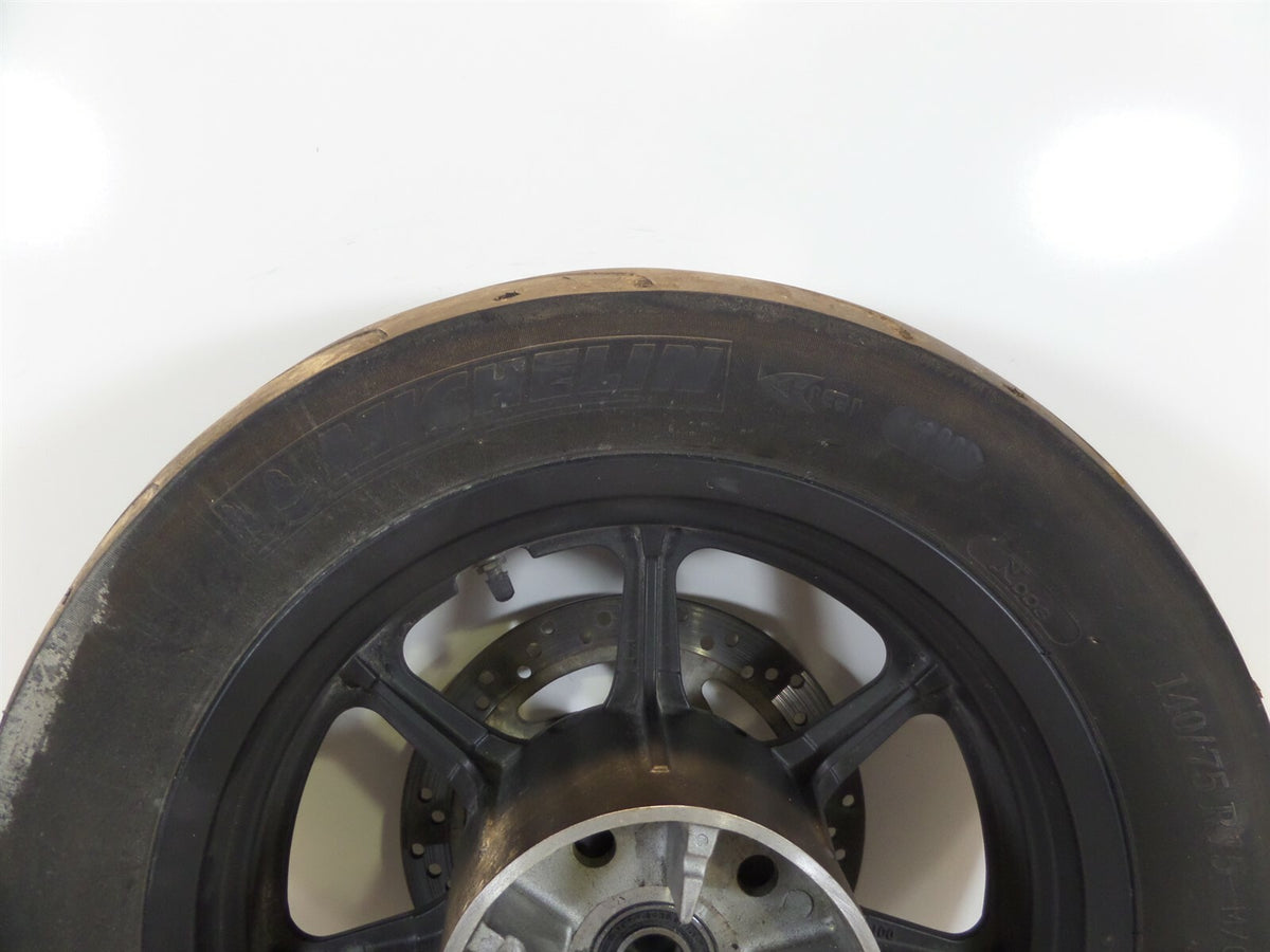 2015-2018 Harley Davidson Street XG500 500 Black Rear Wheel Rim Tire - C3 Cycle