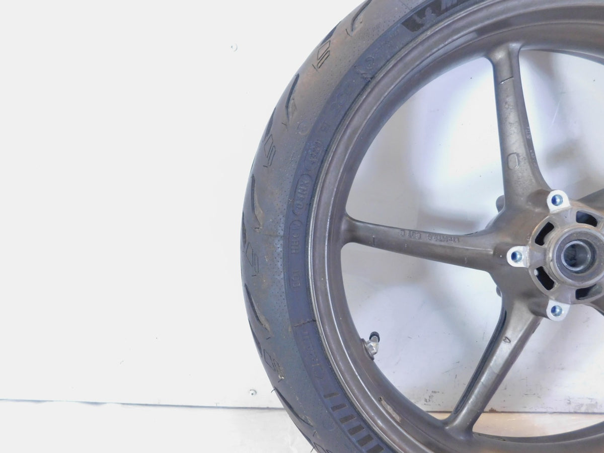 Triumph Street Triple 675 Daytona 675R SE Gray Graphite Cast Front Wheel Rim - C3 Cycle