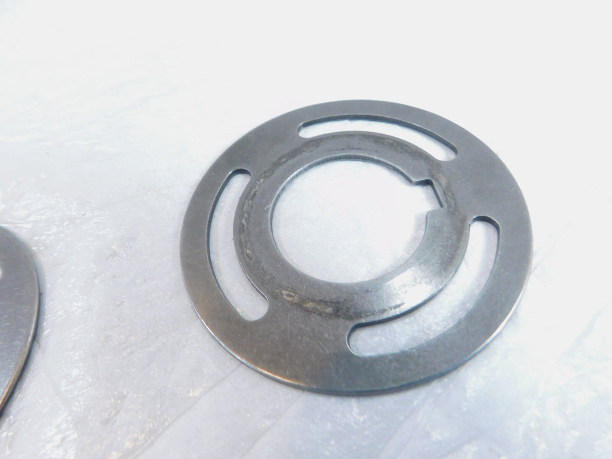 Pair 2002 MZ Skorpion Tour MZ660 660 Dual Crankshaft Bearing Cover Washers