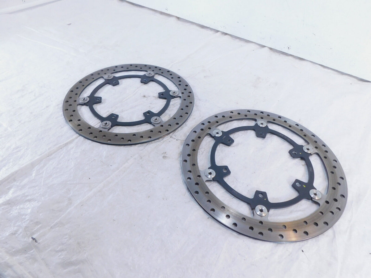 2016-2017 Aprilia Caponord 1200 Rally Front Wheel Right/Left Brake Disc Rotors - C3 Cycle