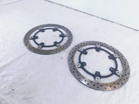 2016-2017 Aprilia Caponord 1200 Rally Front Wheel Right/Left Brake Disc Rotors - C3 Cycle