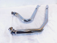 2002 & 2003 Indian Gilroy Scout Chrome Front & Rear Exhaust Header Pipe Mufflers - C3 Cycle