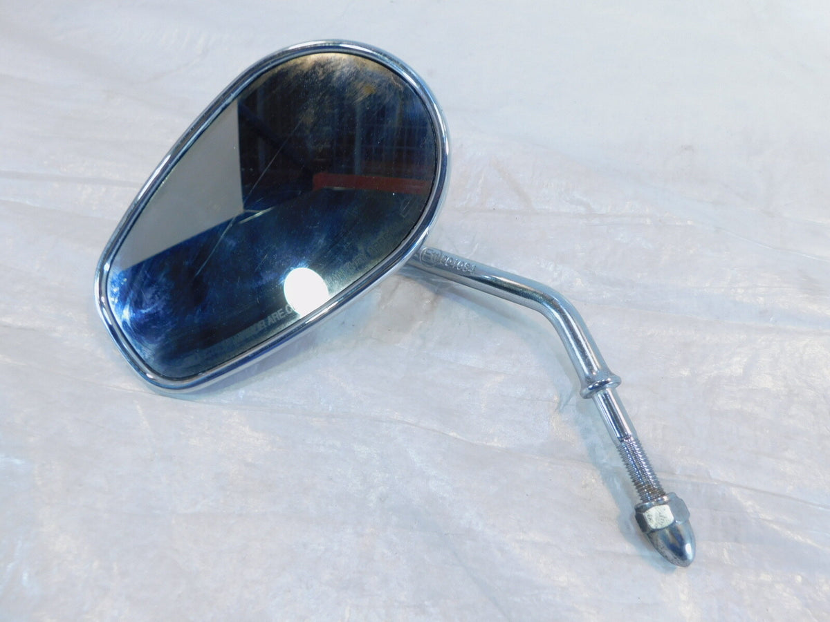Harley Dyna Sportster Softail FXR & Sportster Front Left Chrome Rear View Mirror - C3 Cycle