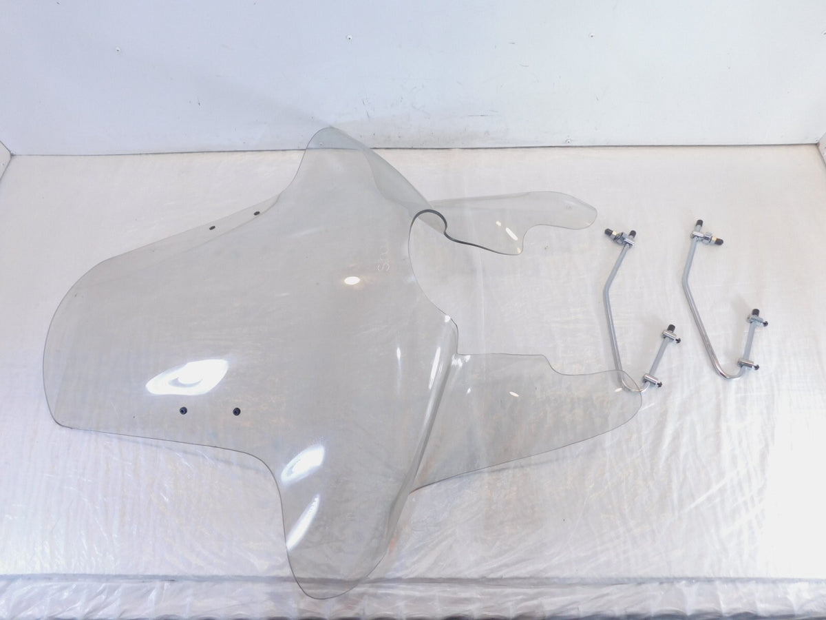 Honda CX500 CX500C & CX500D Silhouette Front Wind Screen Windshield w/ Mounts - C3 Cycle