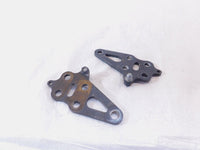 Pair Black 2008-2016 Polaris Victory Vision Engine Motor Mount Rear Brackets - C3 Cycle