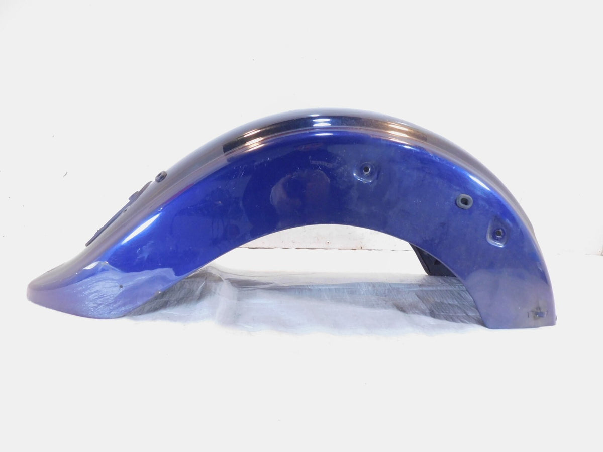 2002 02 Yamaha V-Star 650 XVS650 Classic Blue Rear Wheel Fender Mudguard Cover - C3 Cycle
