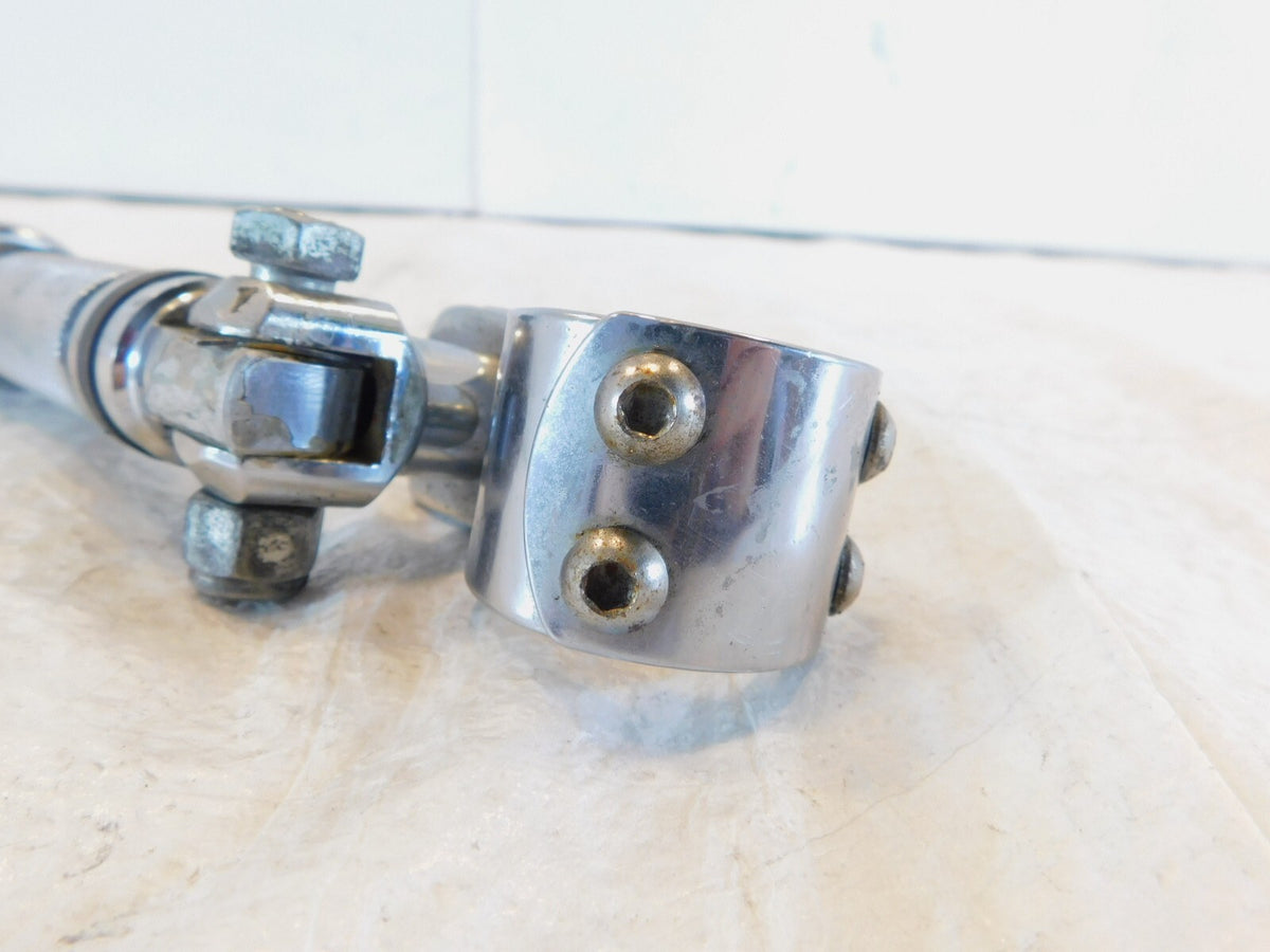 Harley Electra Glide & Road King Highway Footrest Footpeg & Mount Bracket Clamp - C3 Cycle