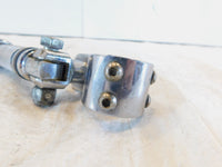 Harley Electra Glide & Road King Highway Footrest Footpeg & Mount Bracket Clamp - C3 Cycle