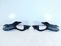 2008 08 Victory Vision Left/Right Black Hand Rail & Saddlebag Cover Fairing Trim - C3 Cycle